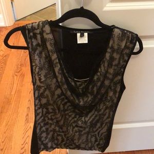 Lace front sleeveless top no tags never worn